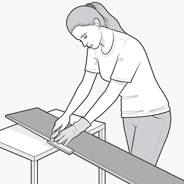 installing PVC wall panels